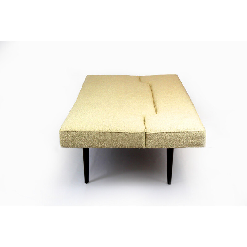 Mid-century sofa in bouclé upholstery by Miroslav Navratil, Czechoslovakia 1960s