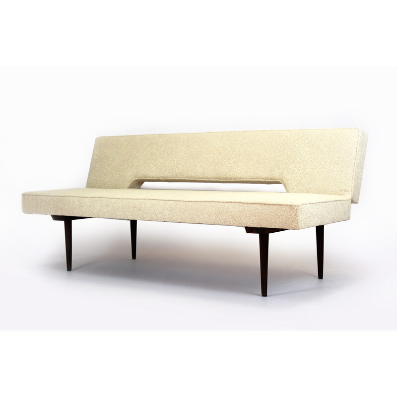Mid-century sofa in bouclé upholstery by Miroslav Navratil, Czechoslovakia 1960s