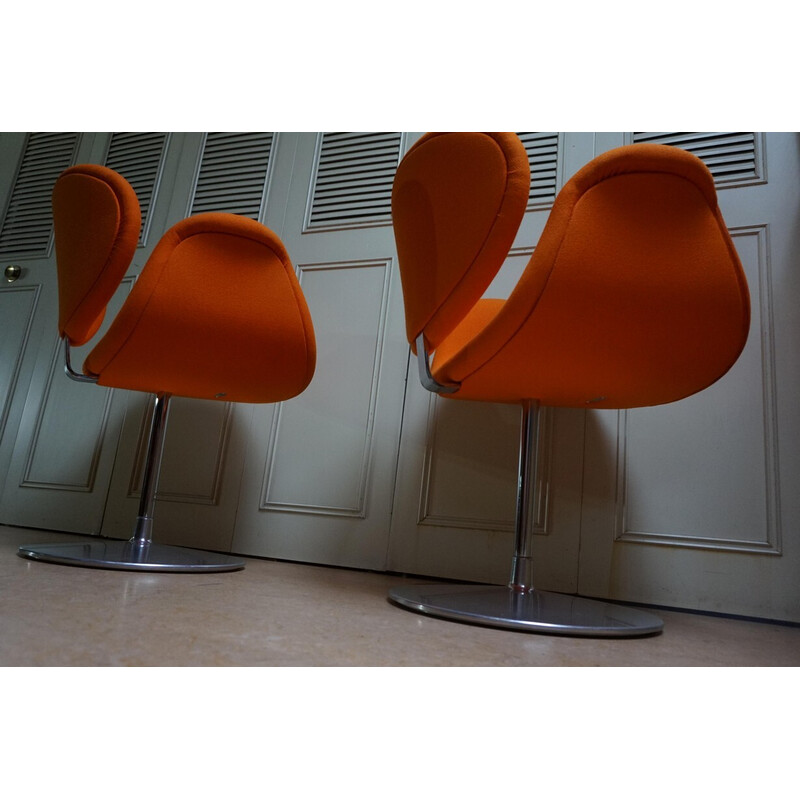 Paire de fauteuils pivotants vintage Tulip de Pierre Paulin pour Artifort
