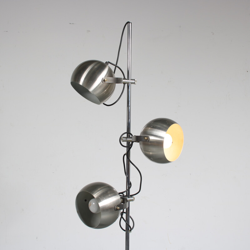 Vintage adjustable floor lamp by Wilko, Netherlands 1960s