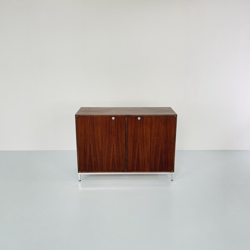 Vintage rosewood sideboard by Jules Wabbes, Belgium 1960