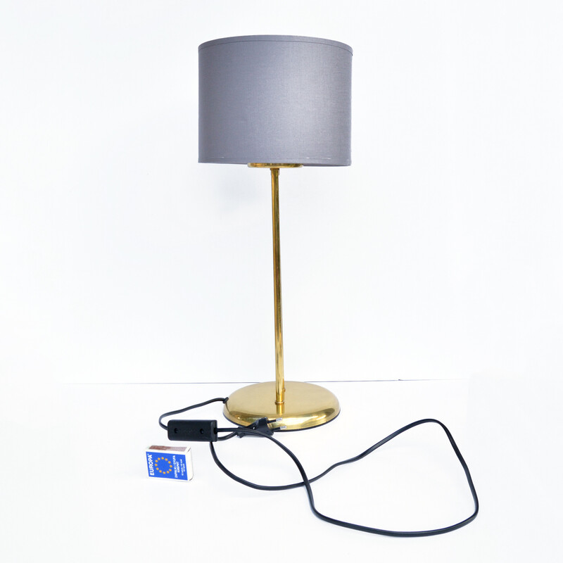 Hollywood regency vintage table lamp by Rogo Leuchten, Germany 1980s