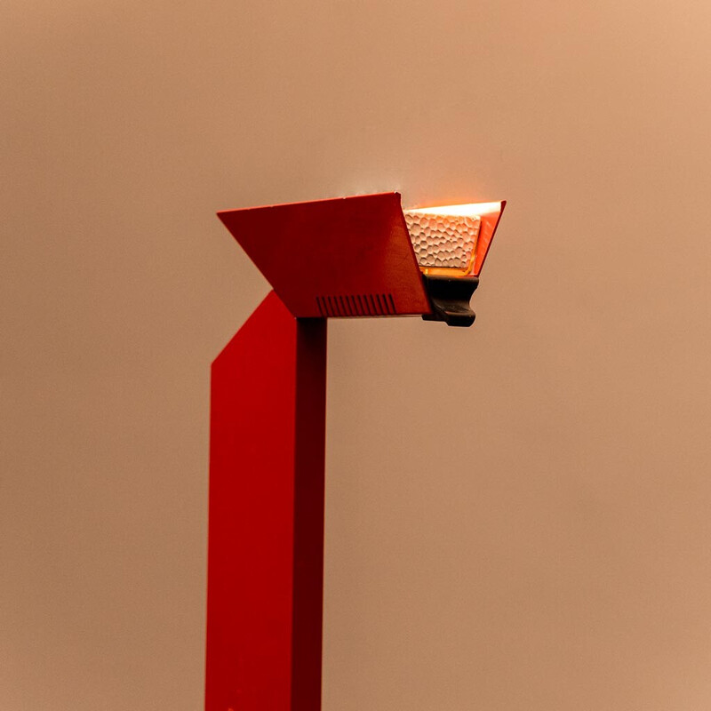Lámpara de pie Skipper de metal, 1970