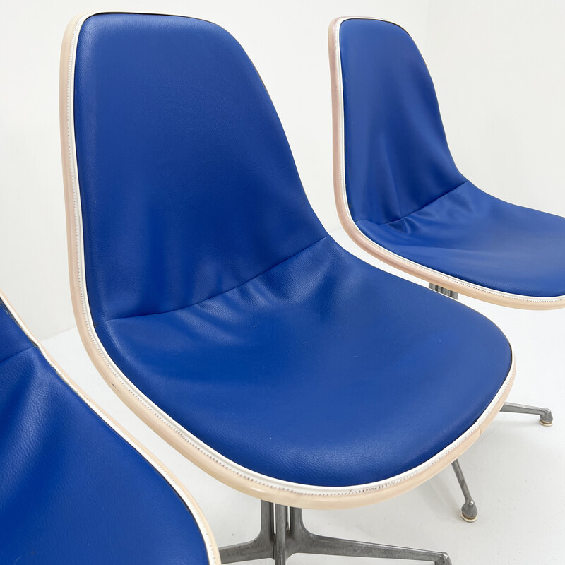 Conjunto de 4 cadeiras de jantar La Fonda de Charles e Ray Eames para Herman Miller, década de 1960