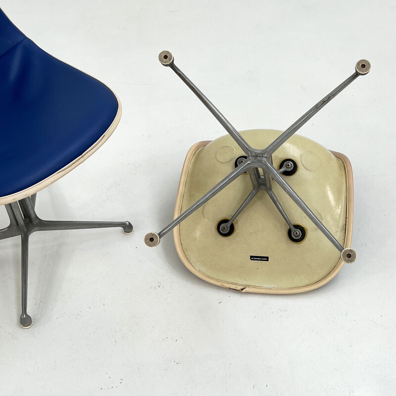 Juego de 4 sillas de comedor vintage La Fonda de Charles y Ray Eames para Herman Miller, años 60