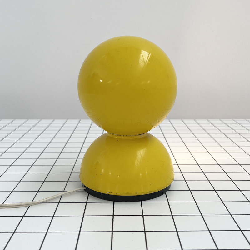 Vintage yellow Eclisse table lamp by Vico Magistretti for Artemide, 1960s