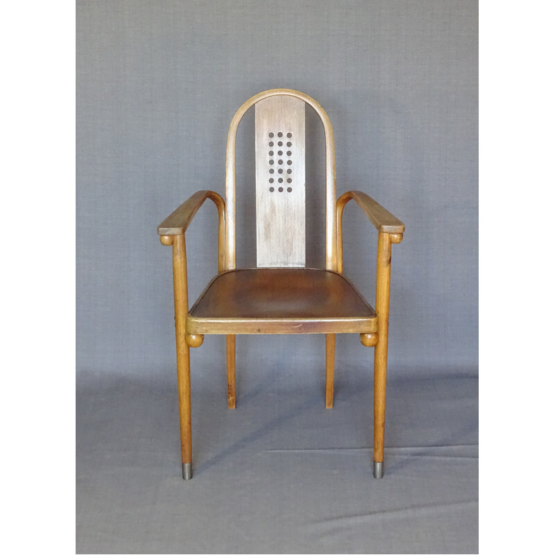 Vintage Sessel Wiener Secession von Josef Hoffmann für Kohn, 1915