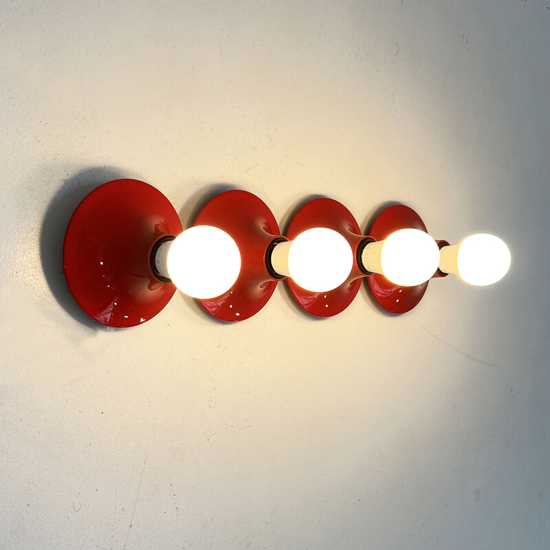 Vintage Teti wall lamp by Vico Magistretti for Artemide, 1970s