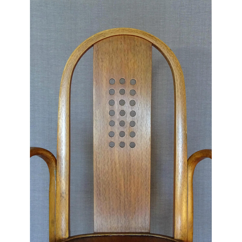 Vintage Sessel Wiener Secession von Josef Hoffmann für Kohn, 1915