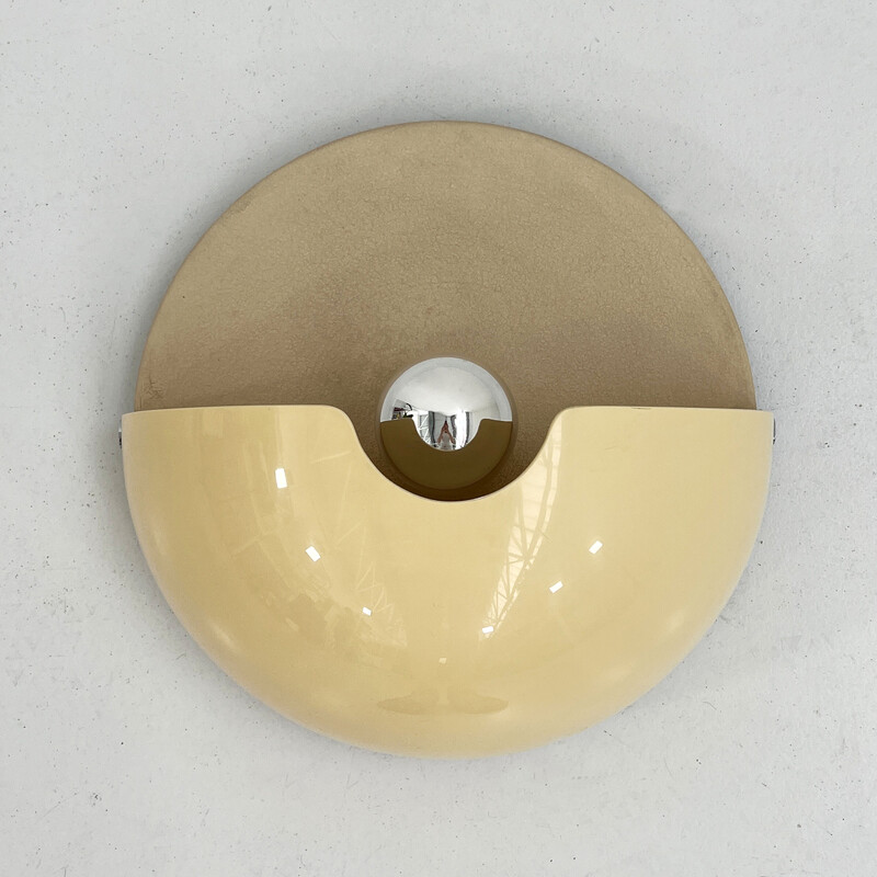 Vintage Mezzanotte wall lamp by Guzzini, 1970s