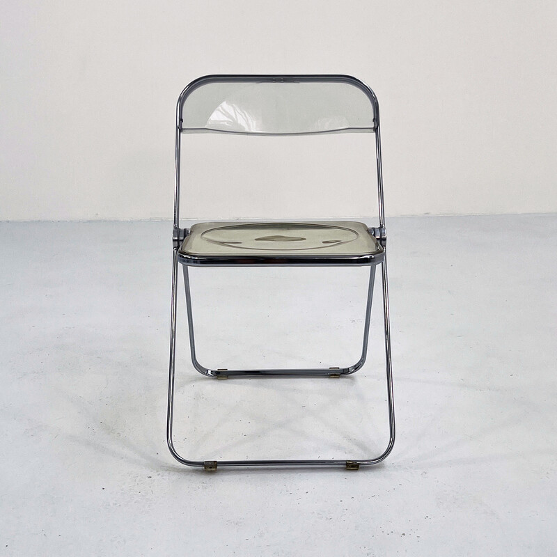 Vintage Plia folding chair by Giancarlo Piretti for Anonima Castelli, 1960s