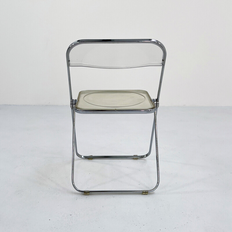 Cadeira dobrável Vintage Plia de Giancarlo Piretti para Anonima Castelli, década de 1960