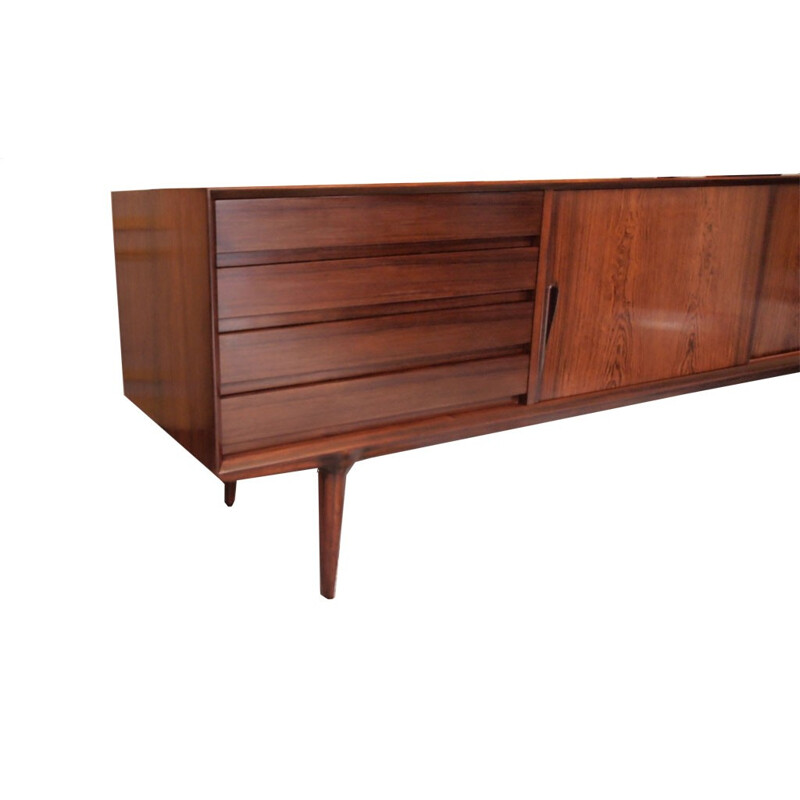 Juns Mobielfabrik danish rosewood sideboard, Gunni ORMANN  - 1960s