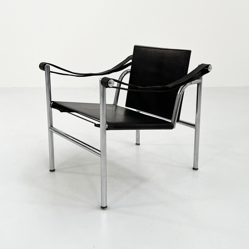 Vintage Lc1 fauteuil van Le Corbusier voor Cassina, 1970