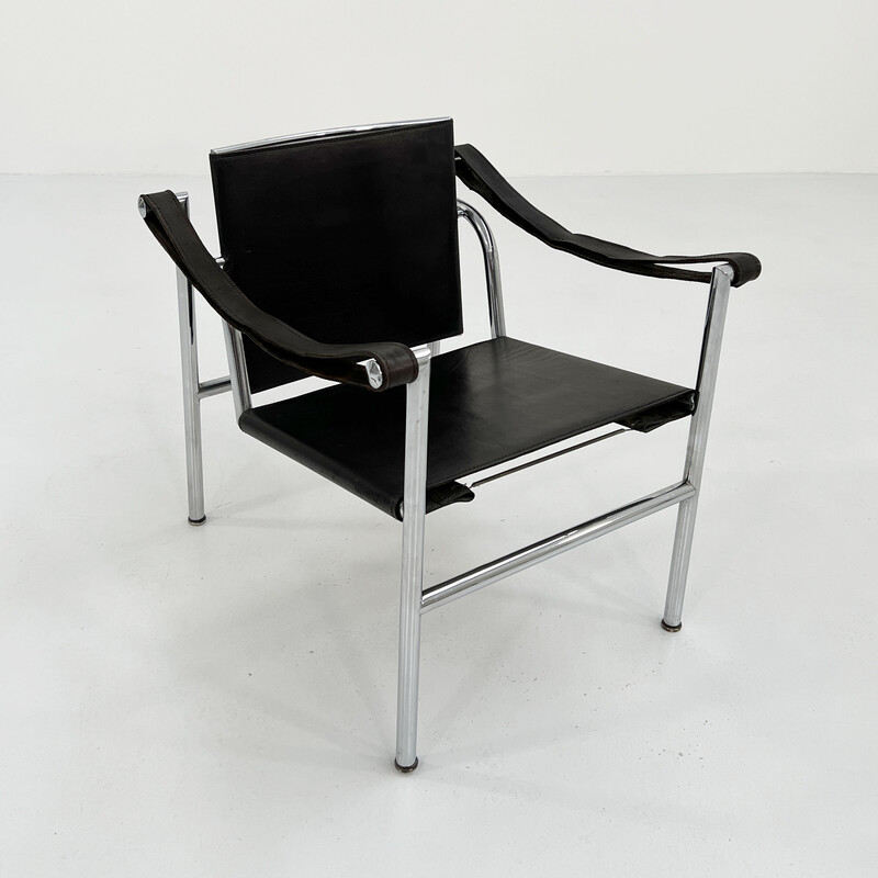 Poltrona vintage Lc1 di Le Corbusier per Cassina, 1970