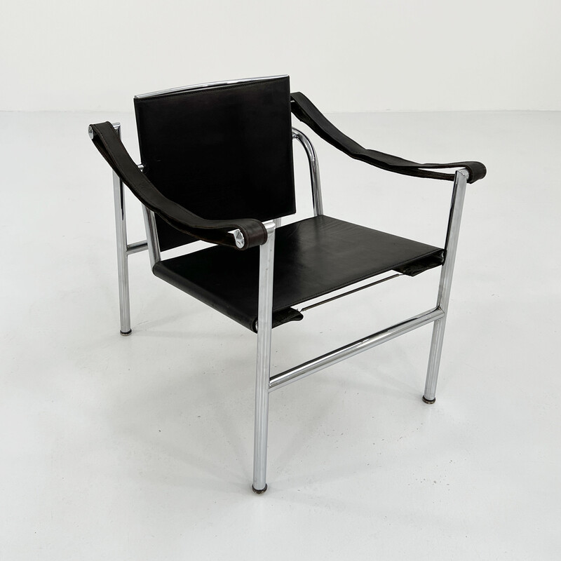 Vintage Lc1 fauteuil van Le Corbusier voor Cassina, 1970