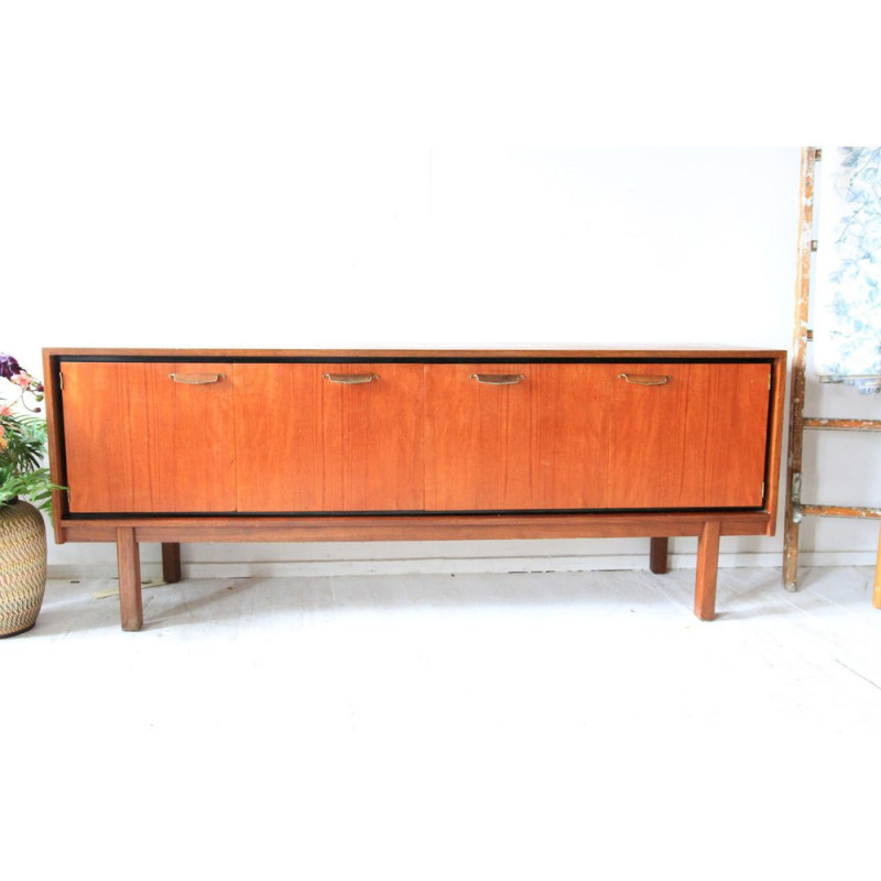 Danish vintage wood sideboard, 1960s