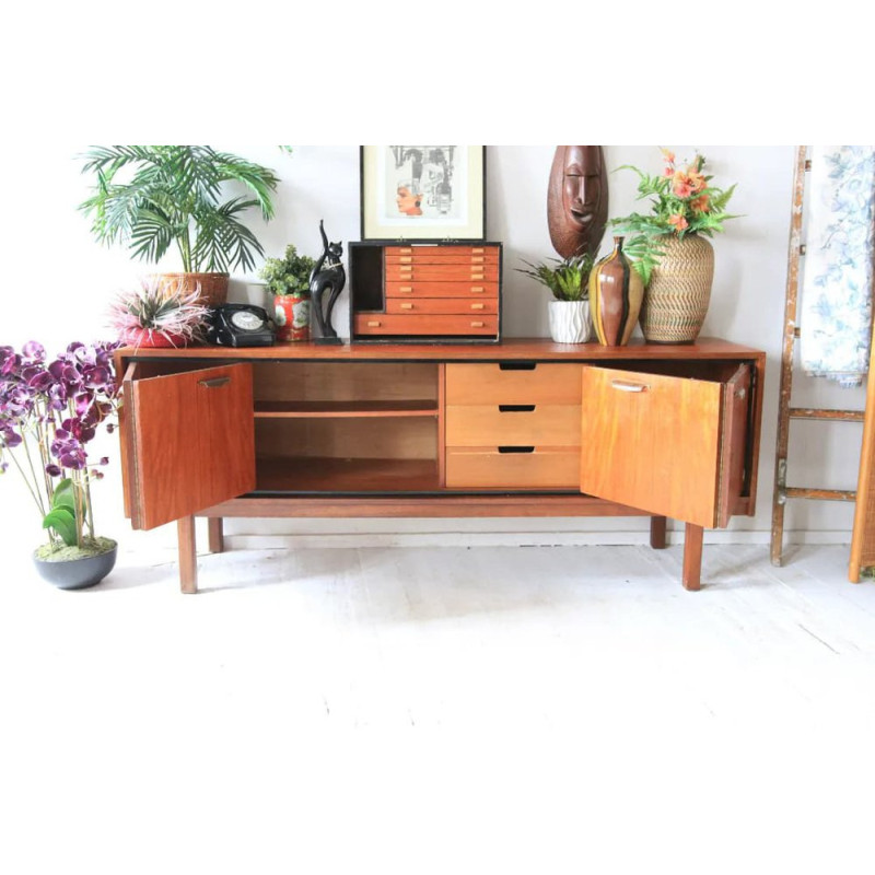 Danish vintage wood sideboard, 1960s