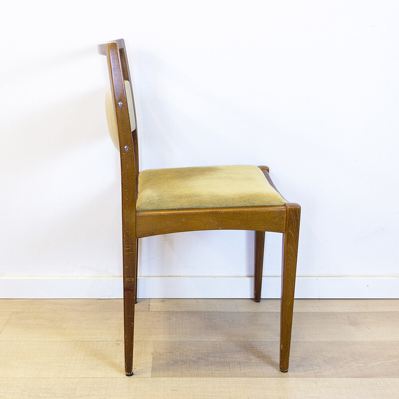 Set of 4 mid century chairs by Guilleumas, Spain 1960s