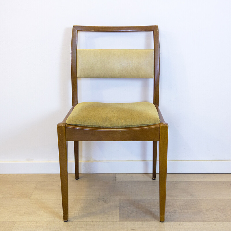 Set of 4 mid century chairs by Guilleumas, Spain 1960s