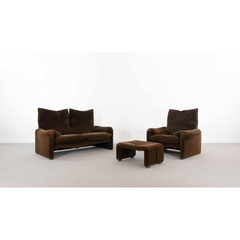 Cassina Maralunga vintage living room set by Vico Magistretti