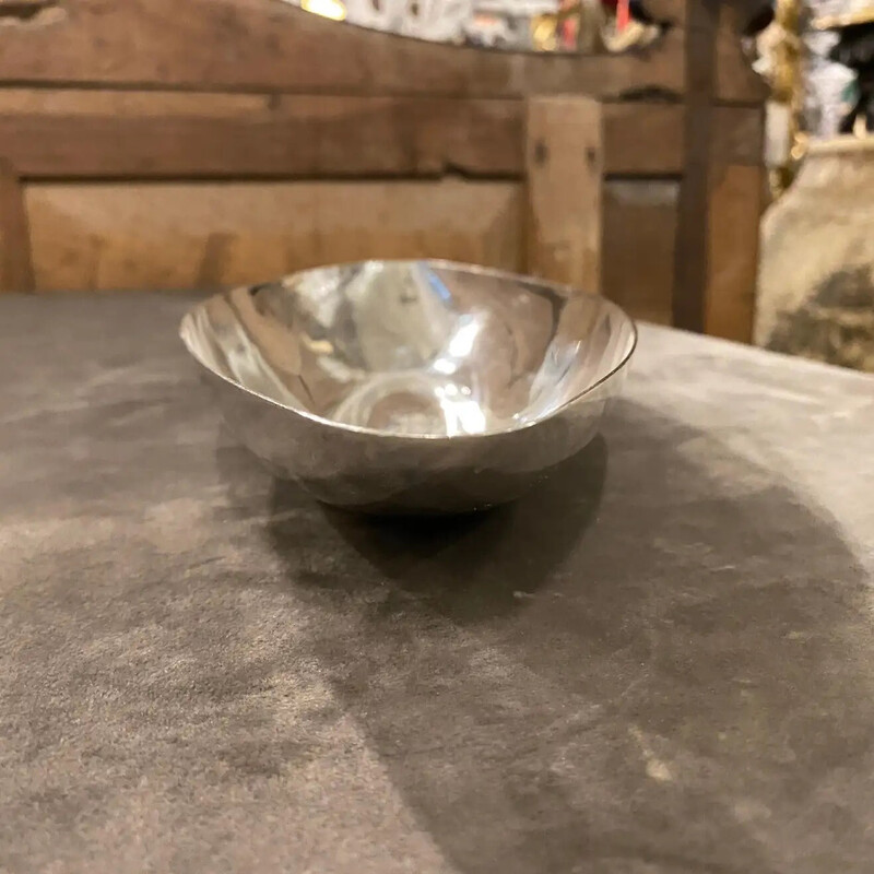 Vintage silver plated bowl by Lino Sabattini for Christofle, 1960s