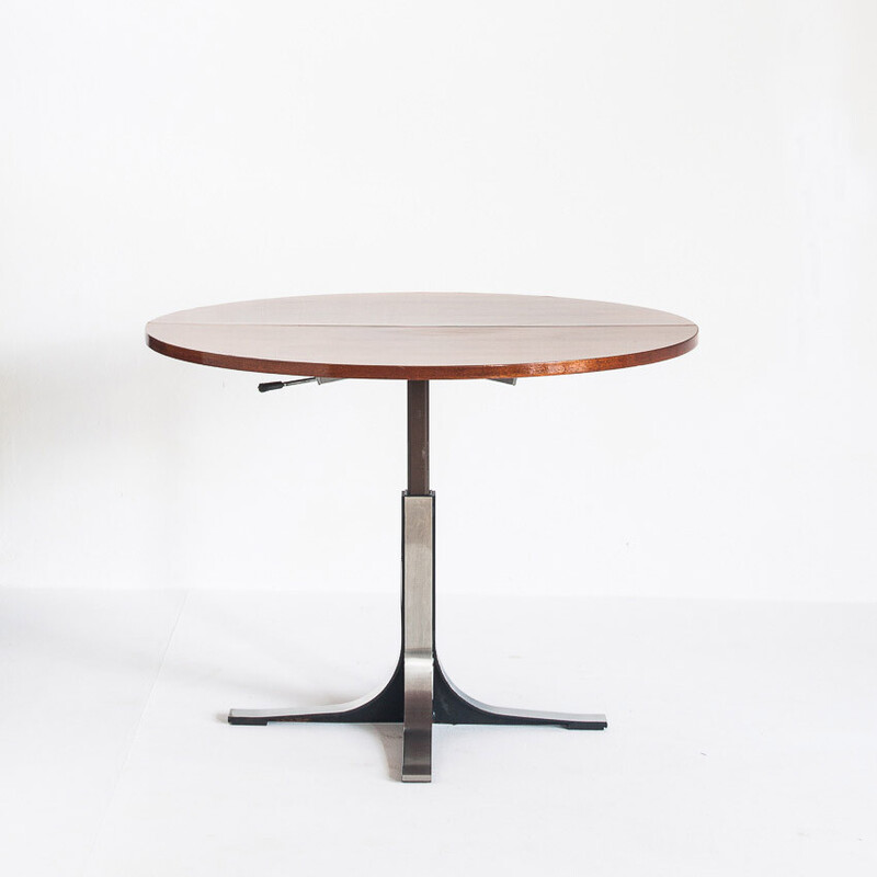 Table réglable vintage par Osvaldo Borsani pour Tecno, Italie 1970