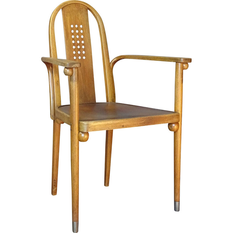 Vintage Sessel Wiener Secession von Josef Hoffmann für Kohn, 1915