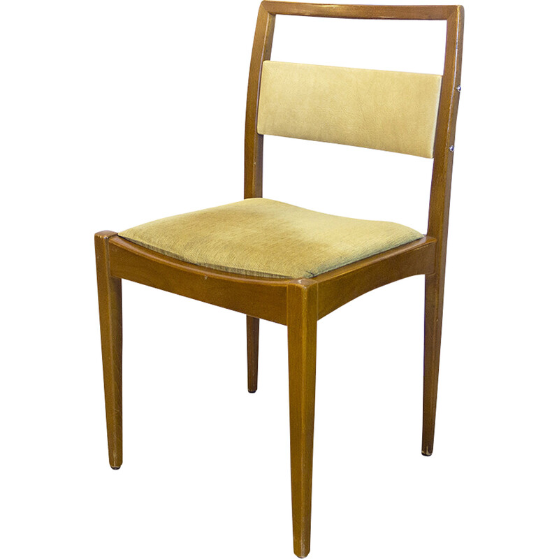 Set of 4 mid century chairs by Guilleumas, Spain 1960s