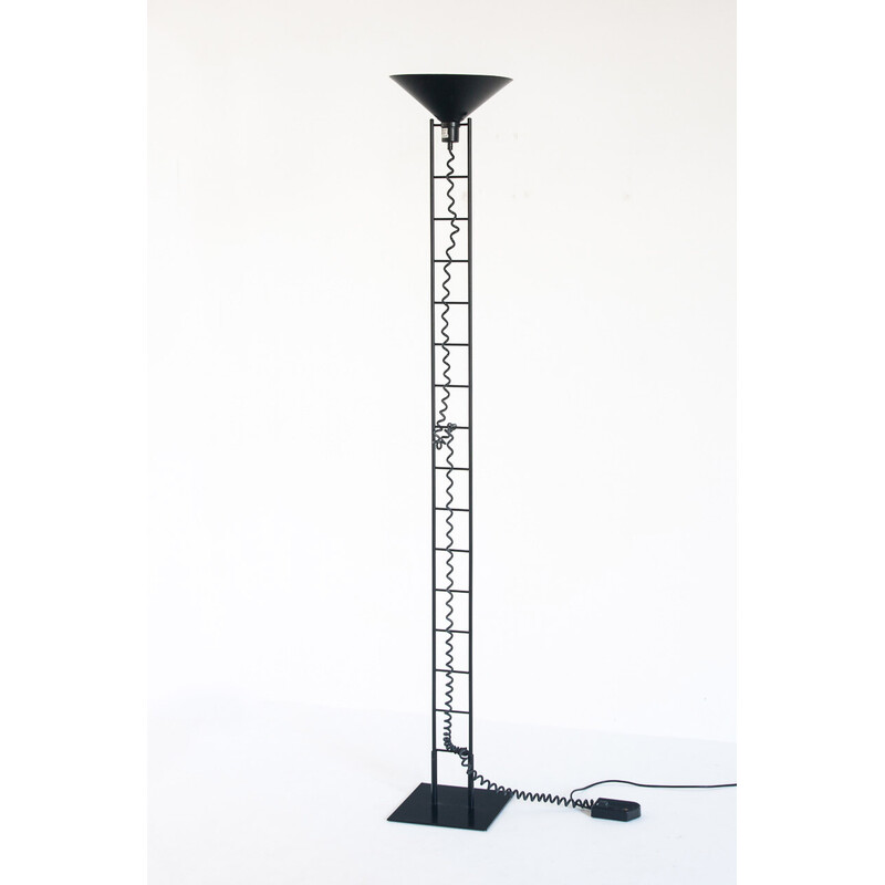 Lámpara de pie regulable vintage, Suiza 1980-1990