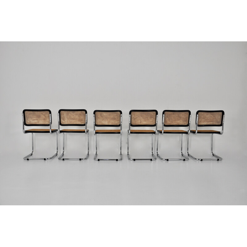 Set di 6 sedie vintage B32 di Marcel Breuer
