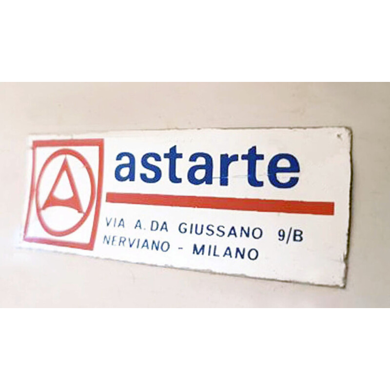Cama vintage de fibra de vidrio de Astarte, 1970