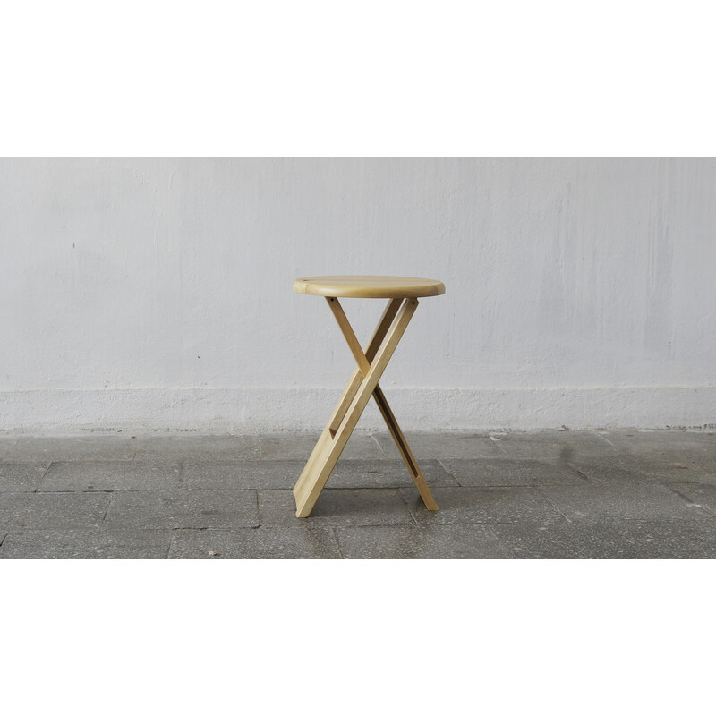 Suzy" vintage folding stool, 1970