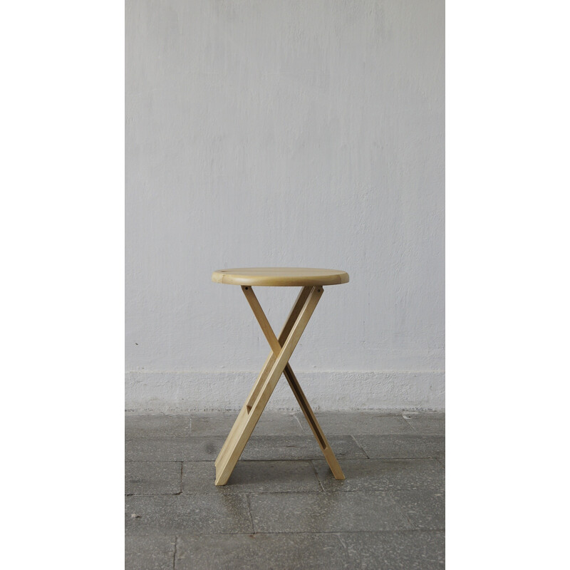 Suzy" vintage folding stool, 1970