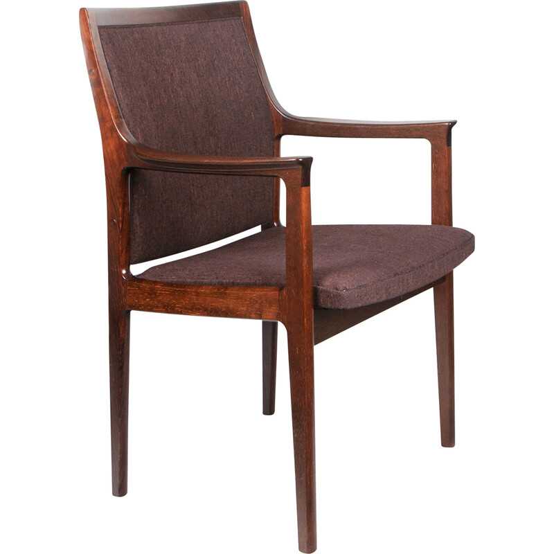 Vintage-Sessel aus Buchenholz und Wollpolsterung von Torbjørn Afdal für Bruksbo, Norwegen 1960