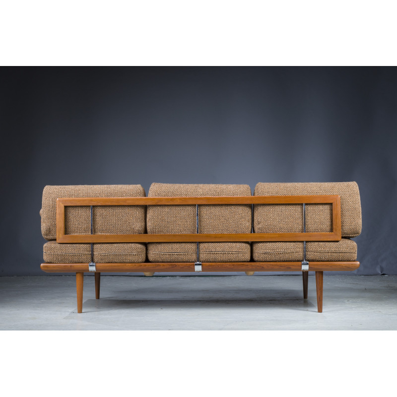 Danish vintage Fd 417 sofa model Minerva by Peter Hvidt and Orla Molgaard-Nielsen for France and Søn, 1960s