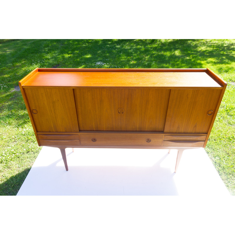 Credenza danese vintage in teak di Johannes Andersen per Uldum Møbelfabrik, 1960