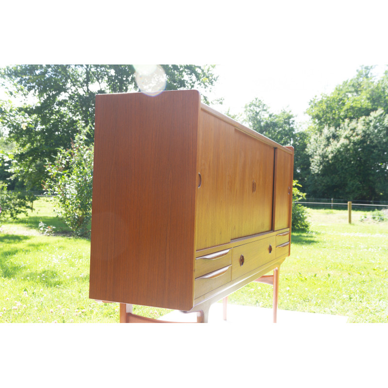 Vintage Danish teak sideboard by Johannes Andersen for Uldum Møbelfabrik, 1960s