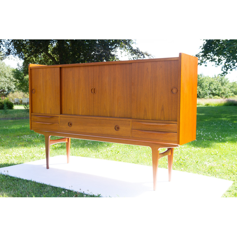 Vintage Danish teak sideboard by Johannes Andersen for Uldum Møbelfabrik, 1960s