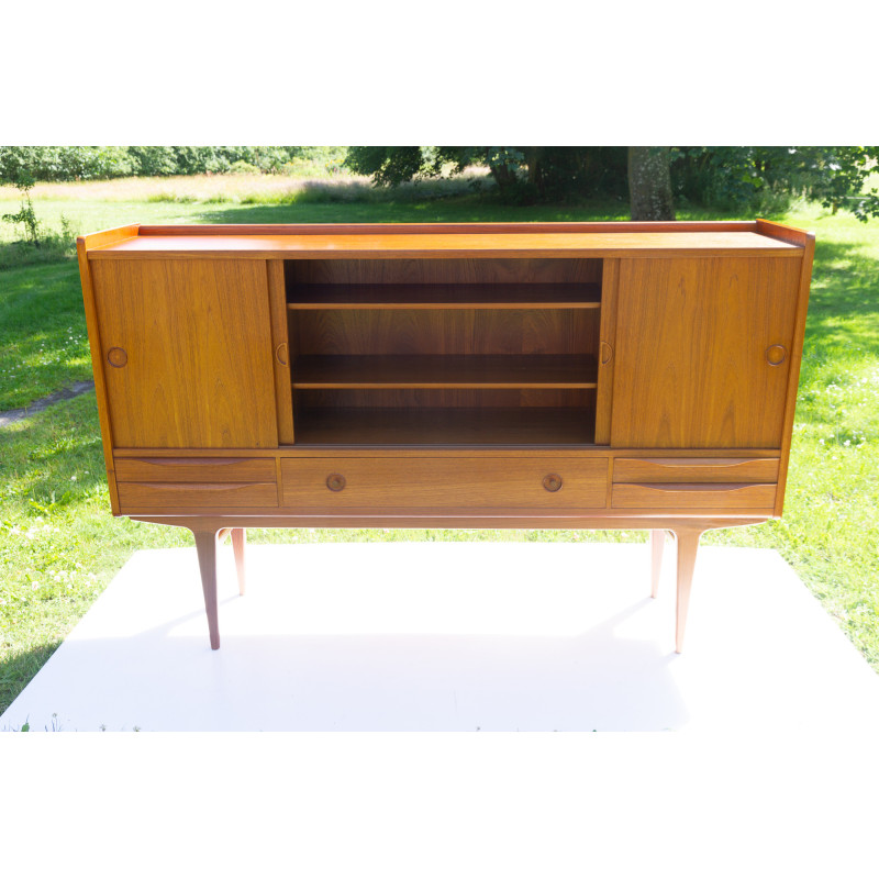 Vintage Danish teak sideboard by Johannes Andersen for Uldum Møbelfabrik, 1960s