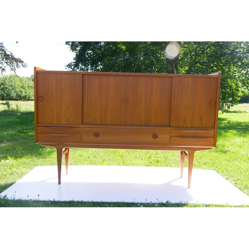 Vintage Danish teak sideboard by Johannes Andersen for Uldum Møbelfabrik, 1960s