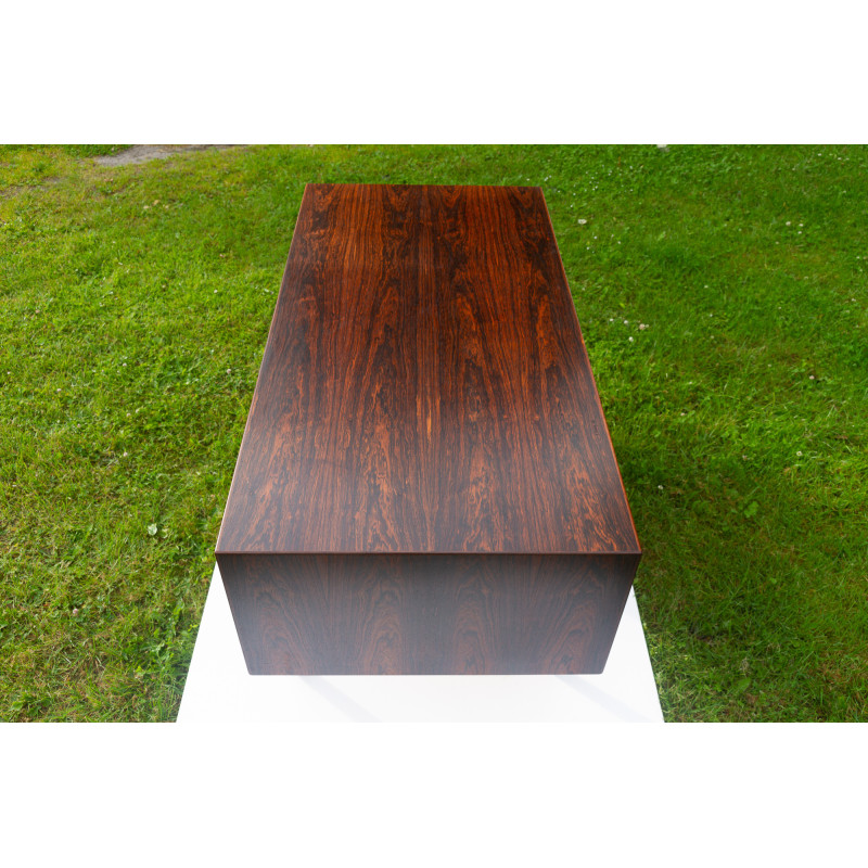 Mid-century Danish rosewood desk by Valdemar Mortensen, 1960s