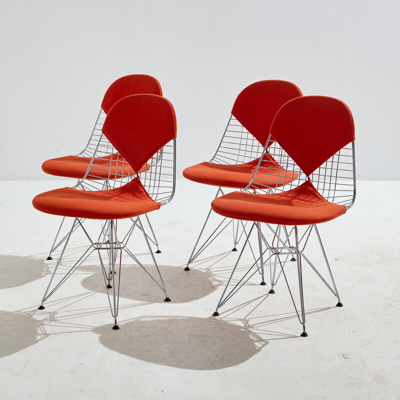 Vintage Dkr-2 chair by Charles and Ray Eames for Vitra, 2000s