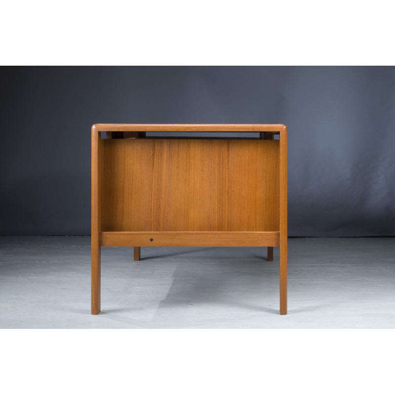 Vintage teak desk by H.P. Hansen, Denmark 1960s