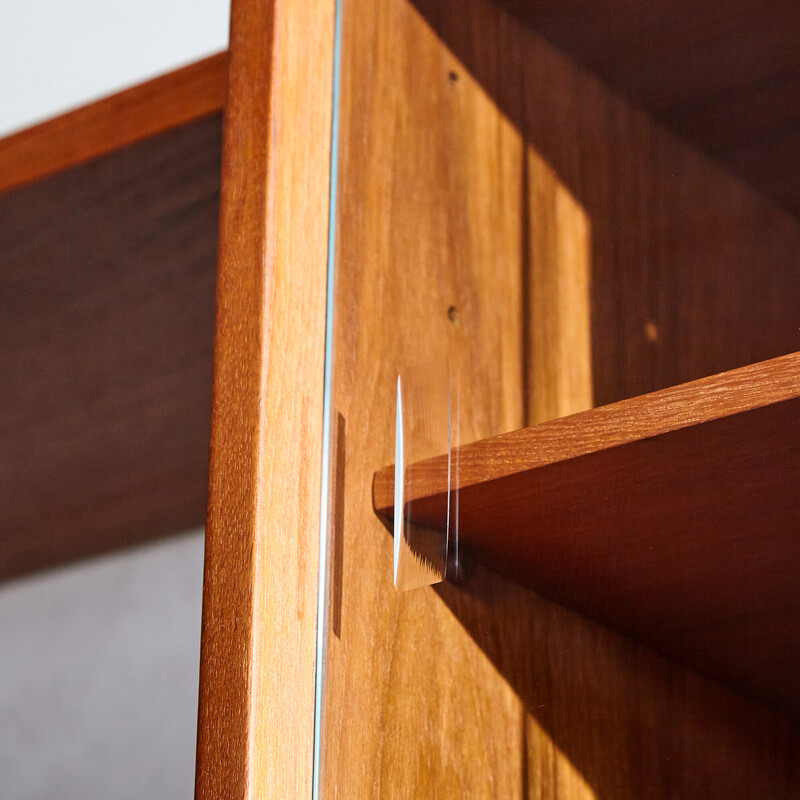 Vintage teak shelving system by Kai Kristiansen for Fm Møbler, 1960s