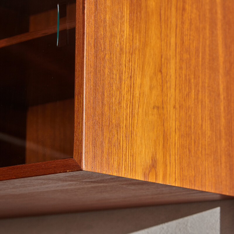 Vintage teak shelving system by Kai Kristiansen for Fm Møbler, 1960s