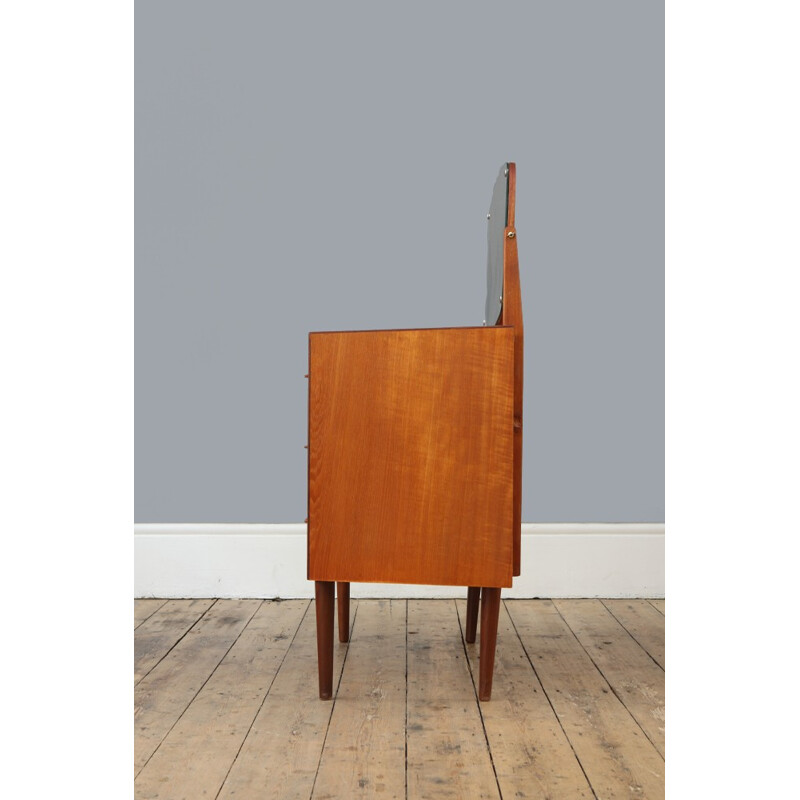 Danish dressing table with adjustable mirror in teak - 1960s