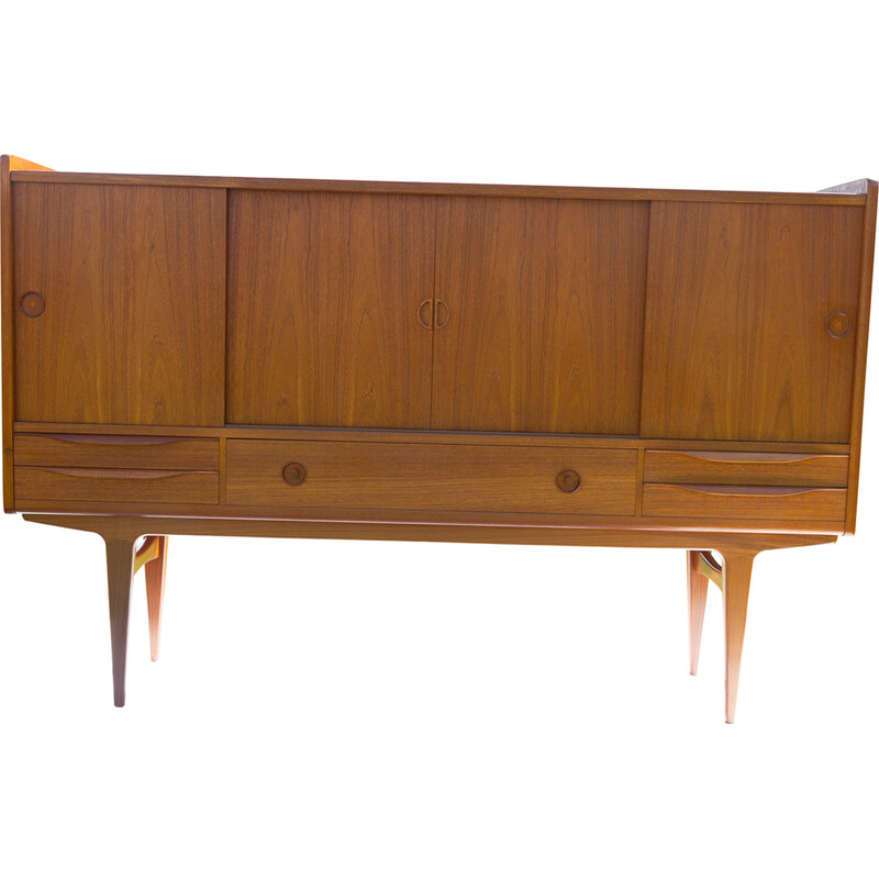 Vintage Danish teak sideboard by Johannes Andersen for Uldum Møbelfabrik, 1960s