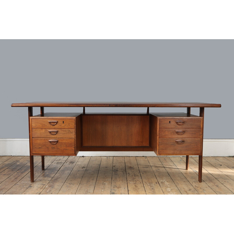 Feldballes Mobelfabrik "FM60" executive desk, Kai KRISTIANSEN - 1960s