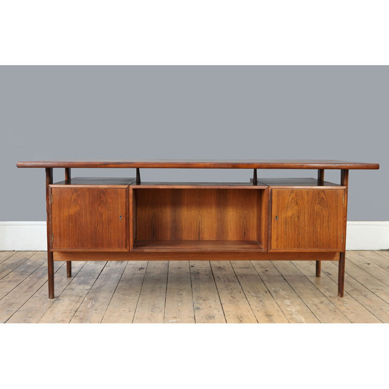 Feldballes Mobelfabrik "FM60" executive desk, Kai KRISTIANSEN - 1960s